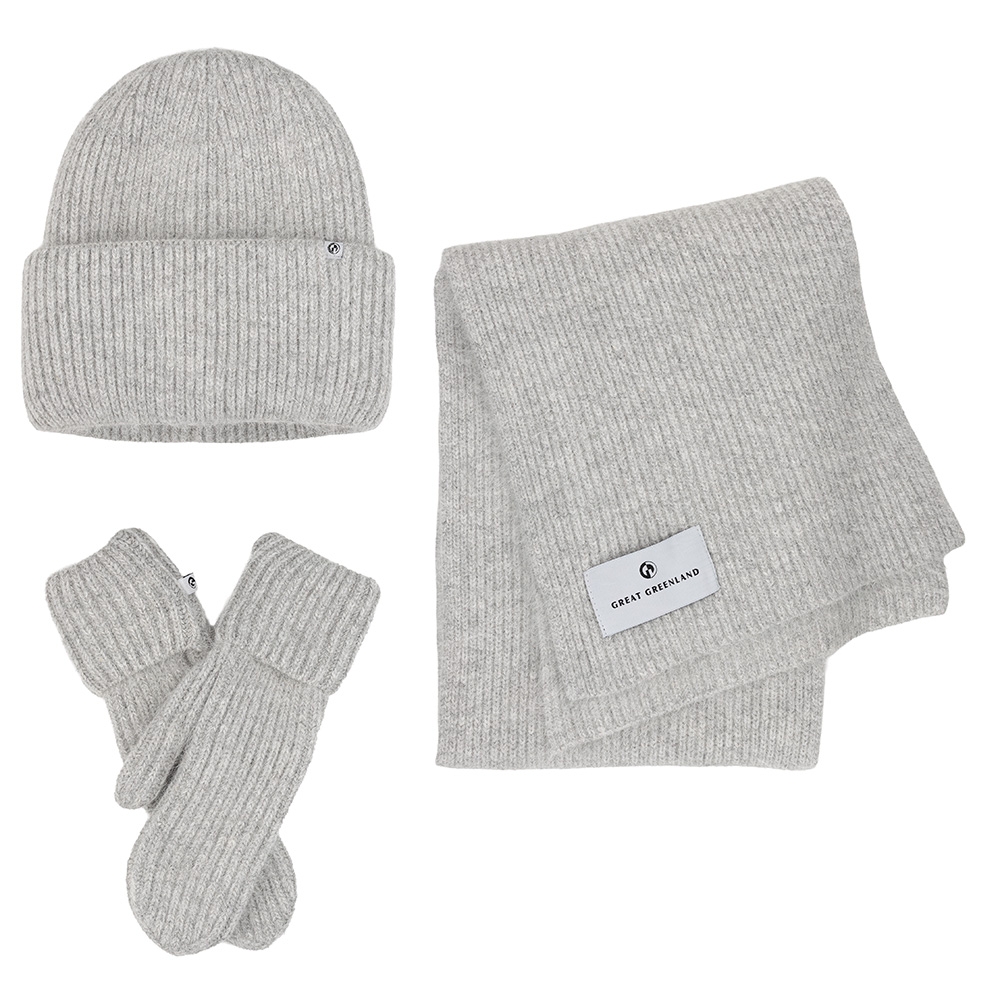 Angora 3pc Sæt - Grå