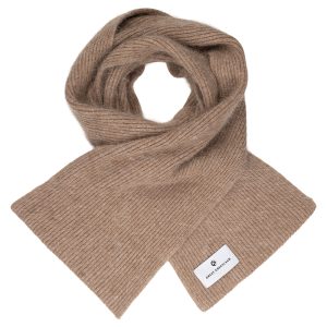 Angora Halstørklæde - Beige